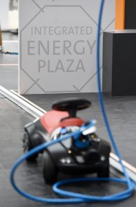 HANNOVER MESSE 2017 - Weltleitmesse der Industrie. Energy: Internationale Leitmesse für integrierte Energiesysteme und Mobilität, Integrated Energy Plaza, Halle 27/H50 (Bild: Deutsche Messe AG)