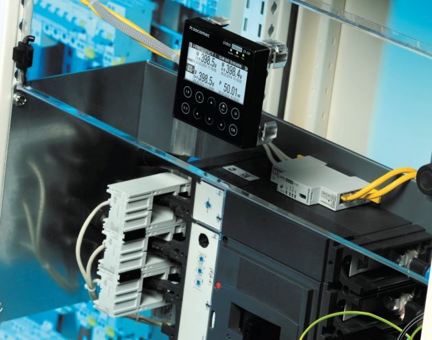  Der Remote-Monitor und Buskoppler Diris Digiware D-50 ermöglicht die lokale Überwachung aller angeschlossenen Geräte. (Bild: Socomec GmbH)