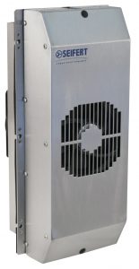Die praktisch wartungsfreien Peltier-Kühlgeräte der Baureihe SoliTerm TG sind in zahlreichen Modellvarianten mit Nutzkühlleistungen bis 800 W erhältlich. (Bild: Seifert Systems GmbH)