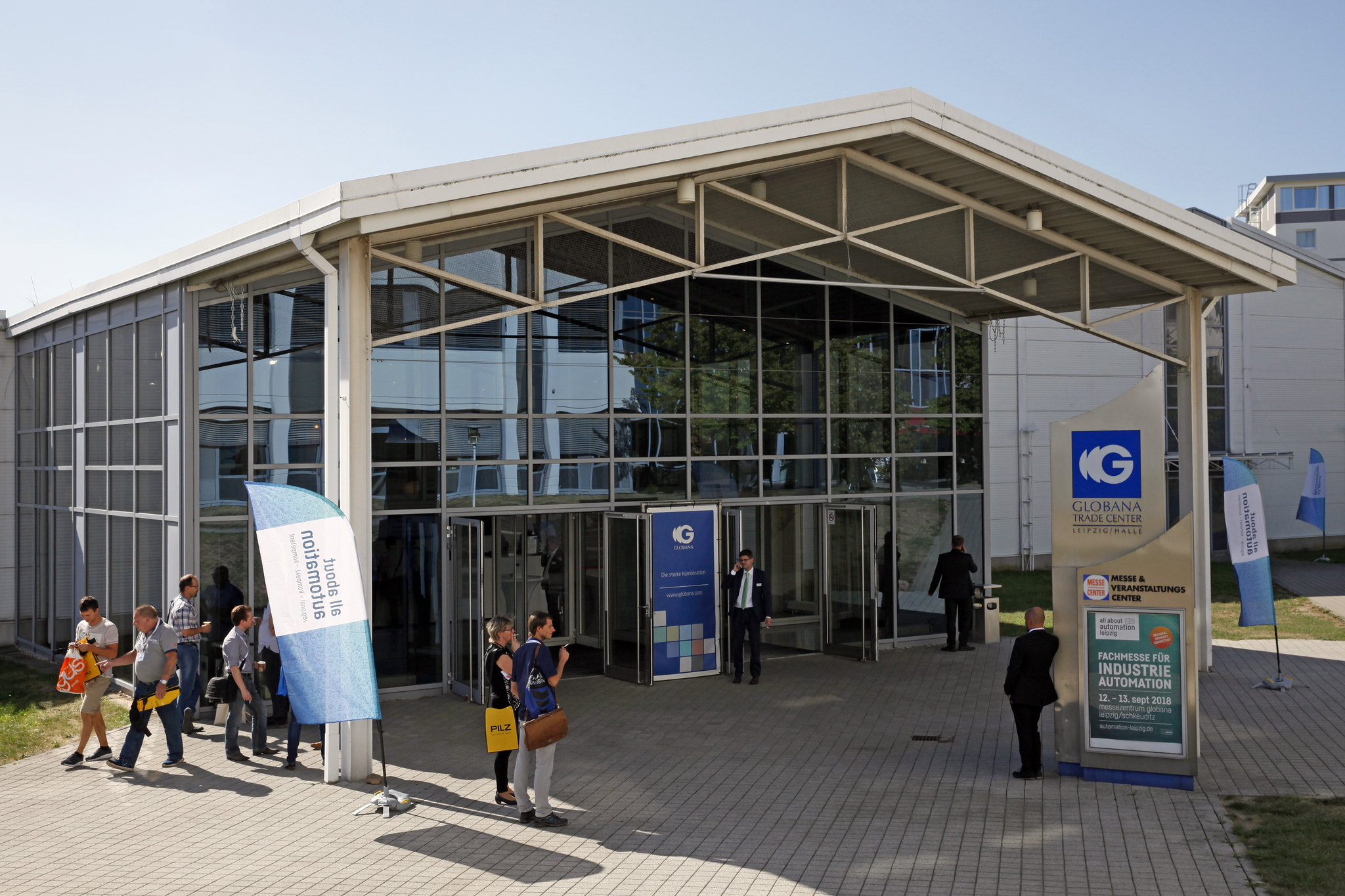  Die All About Automation findet am 11. und 12. September 2019 im Globana Trade Center, Schkeuditz, Leipzig, statt. (Bild: untitled exhibitions GmbH)