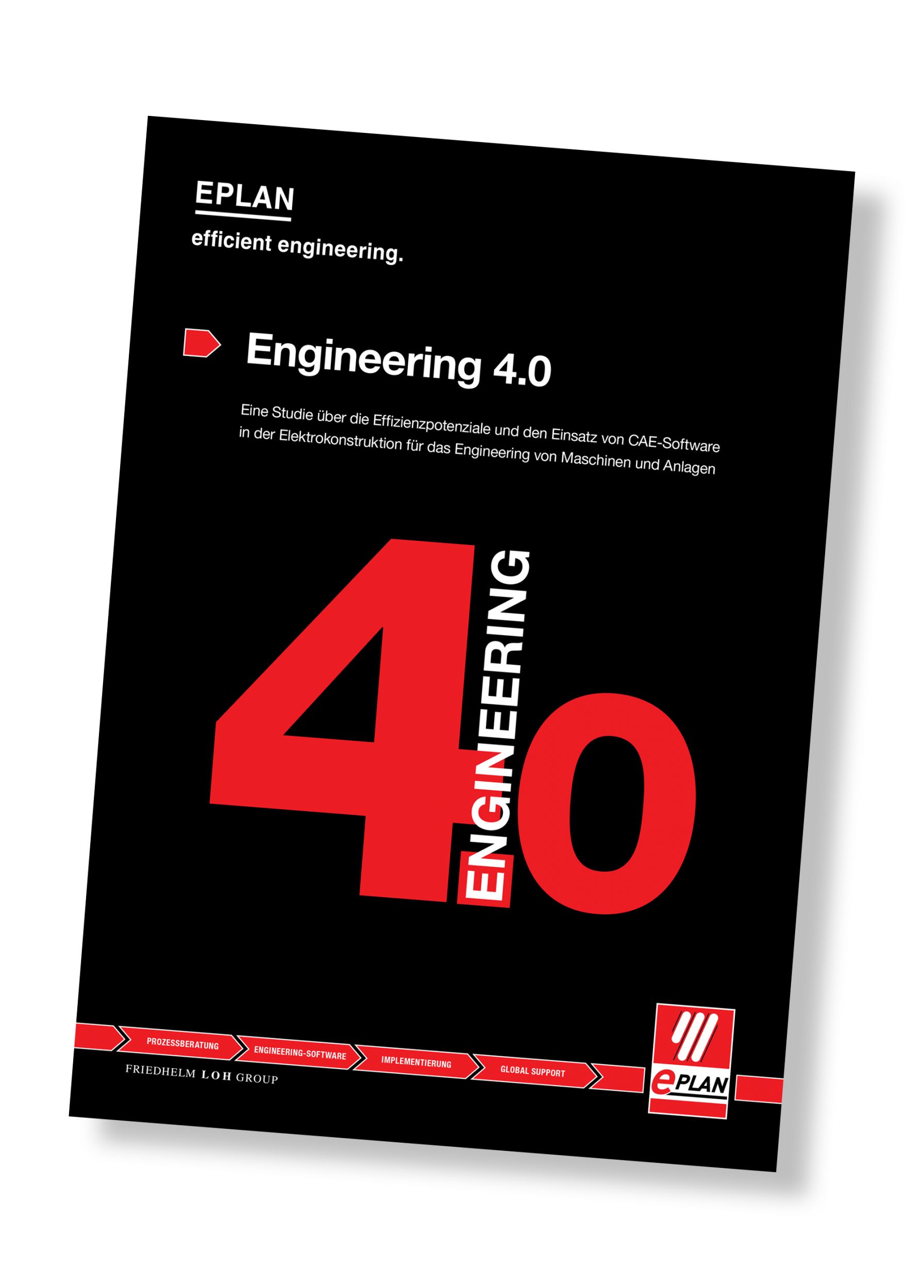 Die neue Studie ‘Engineering 4.0’ zeigt interessante Effizienz-Handlungsfelder auf. (Bild: Eplan Software & Service GmbH & Co. KG)