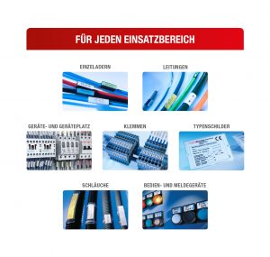  Beschriftungsmaterial und Kennzeichenschilder für jeden Einsatzbereich (Bild: Murrplastik Systemtechnik GmbH)